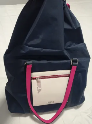 Bolso Tous Azul y Blanco