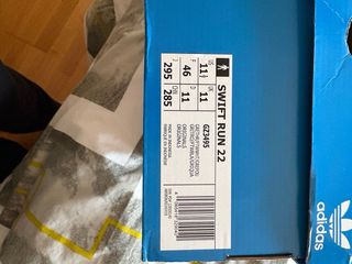 Zapatillas Adidas Swift Run 22 GZ3495 Gris T46