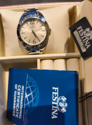 Reloj Festina Plata