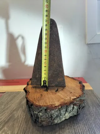 Plancha antigua de hierro