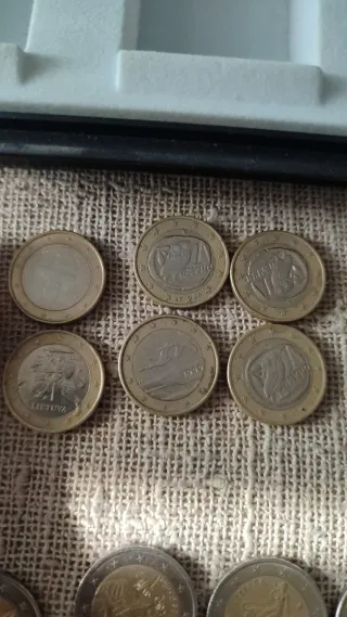 Monedas 2 euros conmemorativas para coleccionista