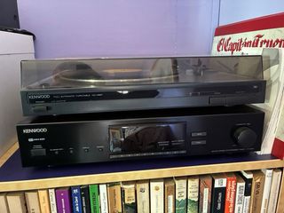 Amplificador y reproductor Kenwood