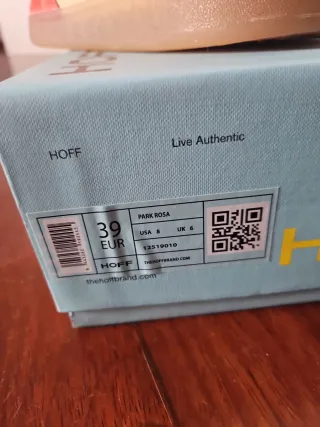 Zapatillas HOFF Park Rosa y Morado