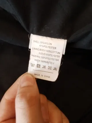 Northbrook Cappotto Nero Taglia M