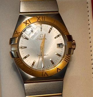 Reloj Omega Constellation Oro y Acero Inoxidable