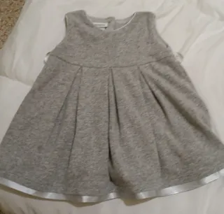 Abito bimba 9/12 mesi grigio