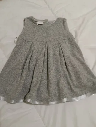 Abito bimba 9/12 mesi grigio