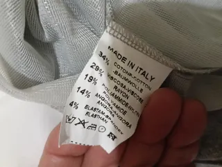 Abito bimba 9/12 mesi grigio