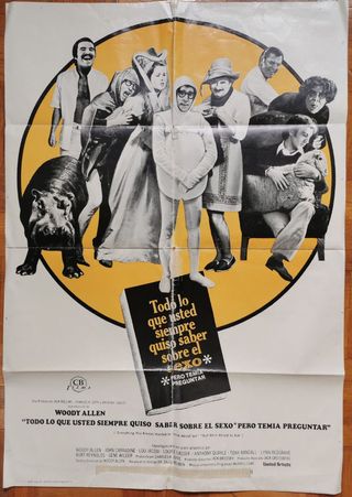 Cartel Película Woody Allen Todo lo que usted...