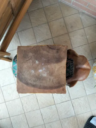 Elefante legno porta vaso/comodino decorativo