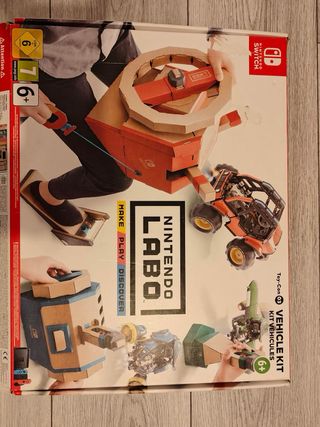 Nintendo Labo - 3 kits - YA MONTADOS