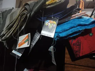 Restos de royos de telas Variadas Pont Hermanos