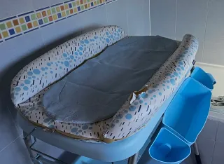 Bañera y cambiador Chicco Cuddle & Bubble