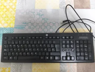 Teclado HP Negro USB