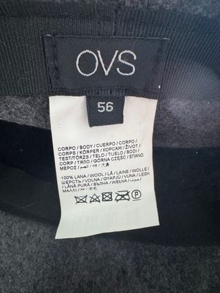 Cappelli lana donna grigio e rosso