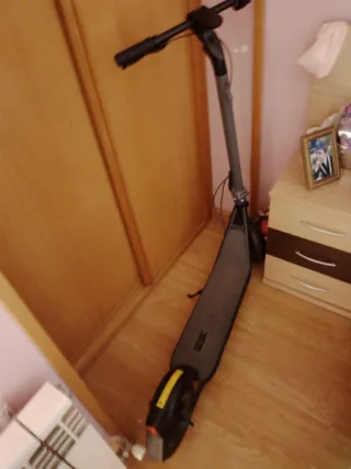 Patinete eléctrico gris