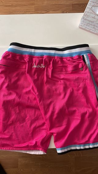 Pantalones Cortos Miami Heat Rosas