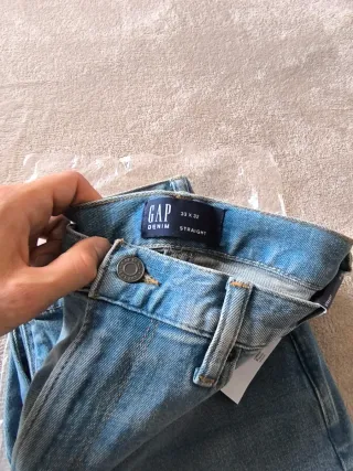 Pantalón vaquero Gap Straight 33x32 nuevo