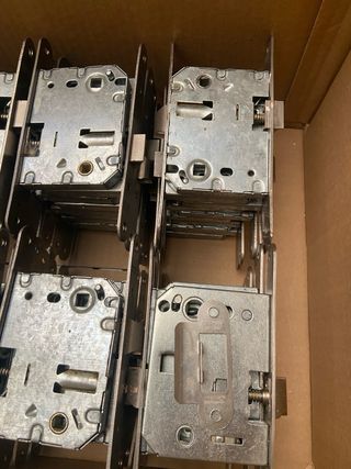 Picaporte Petaca Niquelado 90mm