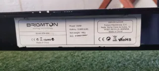 Patinete Eléctrico Brigmton BSK-800 Negro