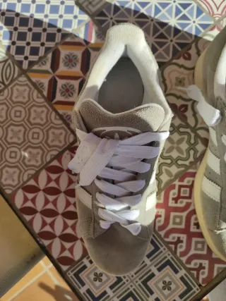 Bambes Adidas Campus Grises