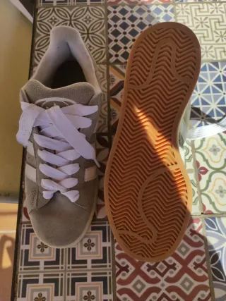 Bambes Adidas Campus Grises