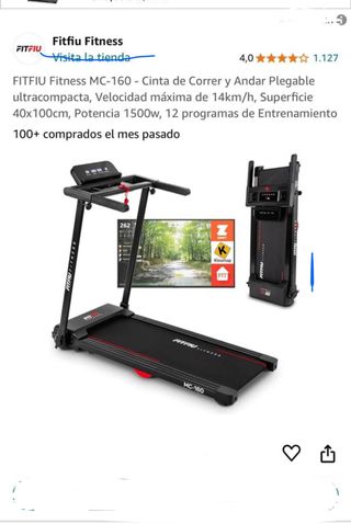 cinta de andar correr nueva