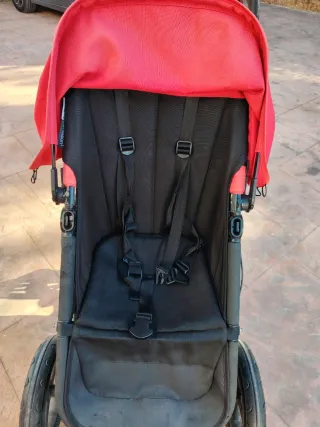 Carrito de bebé Bugaboo Rojo fox 2