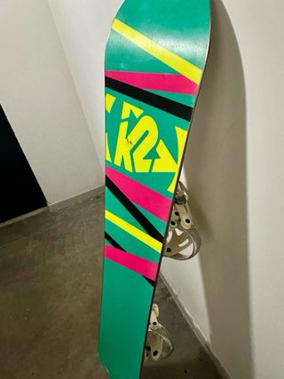 Tabla Snowboard K2 146 + Fijaciones
