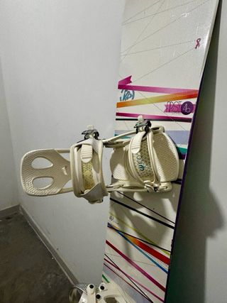 Tabla Snowboard K2 146 + Fijaciones