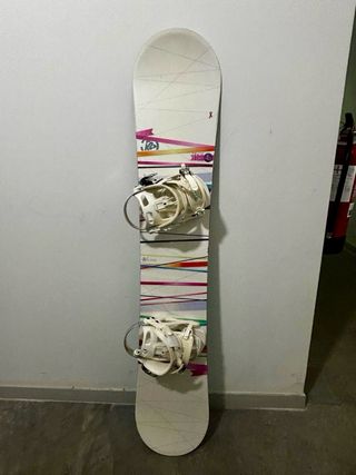 Tabla Snowboard K2 146 + Fijaciones