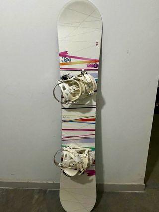 Tabla Snowboard K2 146 + Fijaciones