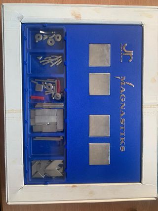 Juego de imanes Magnastiks vintage