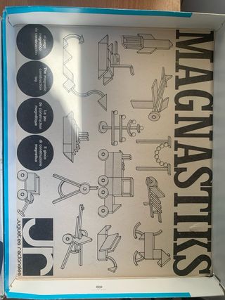 Juego de imanes Magnastiks vintage