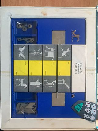 Juego de imanes Magnastiks vintage