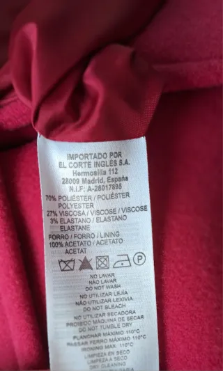 Chaqueta Mujer Talla 44