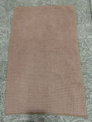 ÚLTIMOS DÍAS - Alfombra de ducha o baño rosa 80x50
