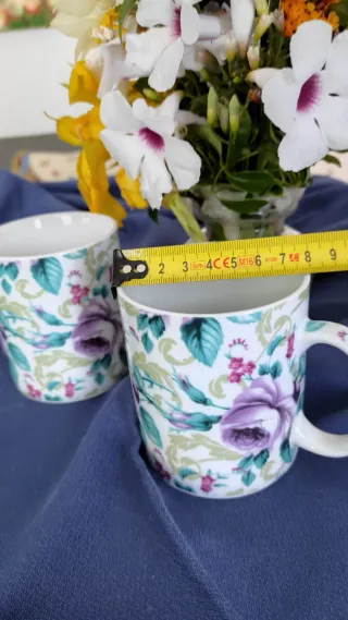 Tazones "SPODE" COPELAND.  2Tazas Desayuno, grande