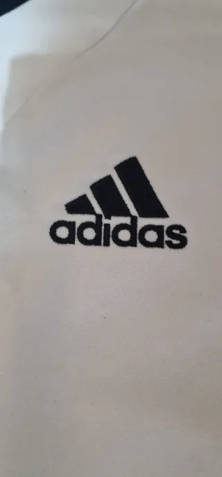 Sudadera Real Madrid Adidas Blanca