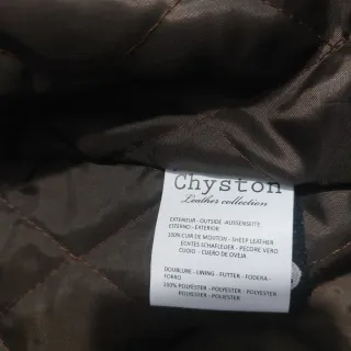 Chaqueta de piel Chyston marrón