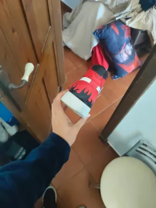 Zapatillas Naruto Hi-Top Rojas y Blancas