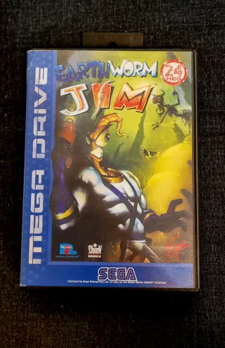 Earthworm Jim Mega Drive PAL - Senza manuale