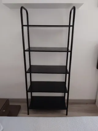 Librería Estantería Negra