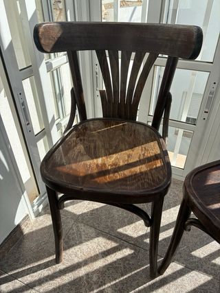 6 Sillas Madera Clásicas Thonet