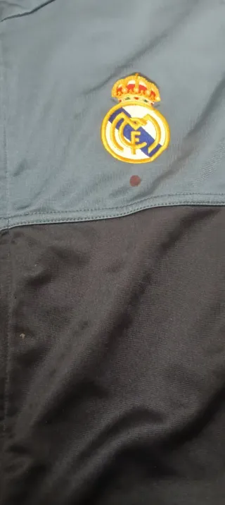 Chándal Real Madrid Adidas Negro/Gris