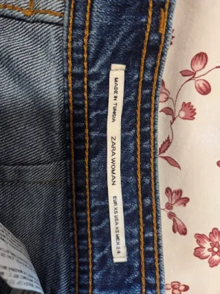 Minifalda vaquera Zara A-line