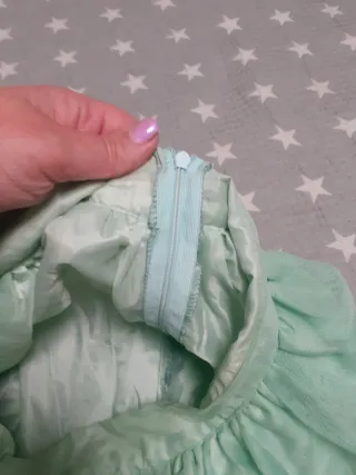 Falda larga tul verde agua Talla S/M