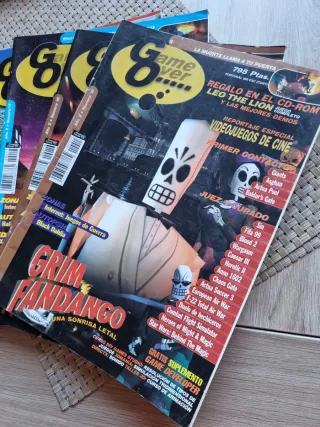 Lote 5 Revistas Game Over