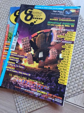 Lote 5 Revistas Game Over