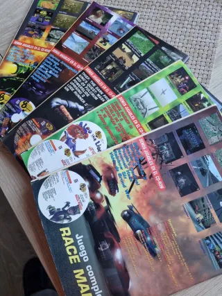 Lote 5 Revistas Game Over